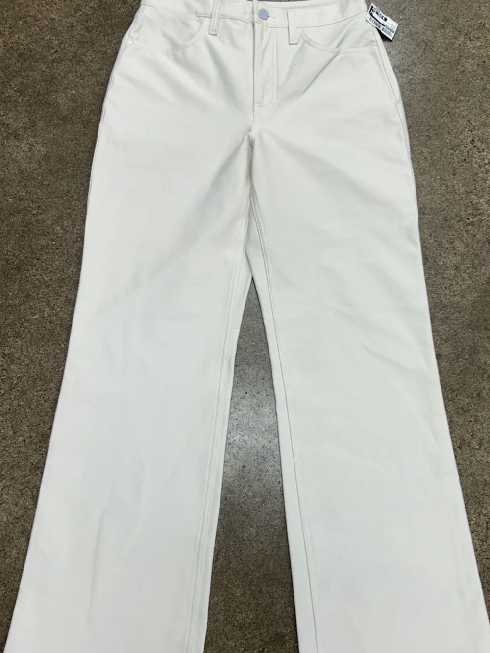lululemon athletica Cream Wide-Leg Jeans